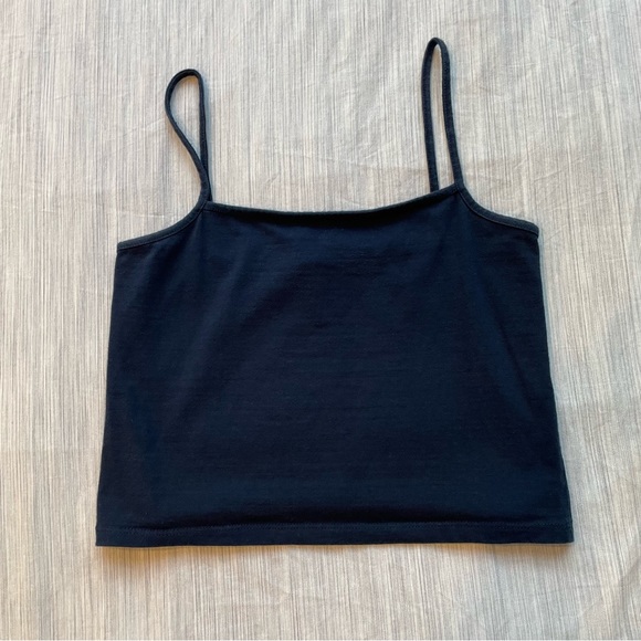 Brandy Melville Navy Blue Cotton Camisole Top - Picture 7 of 10